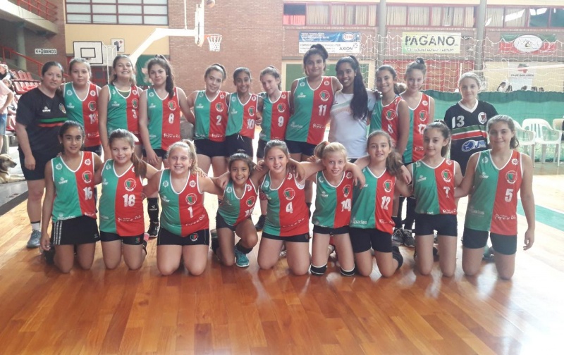 1° puesto en el Gran Prix Sub 12 y Torneo Sub 15 de Voley Femenino