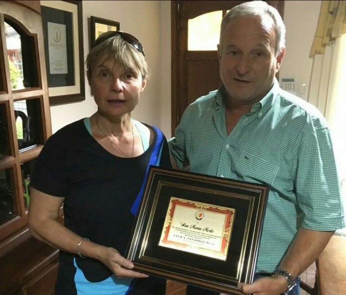 Reconocimiento a Ana Merlo