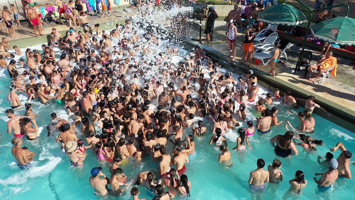 Gran fiesta de la espuma