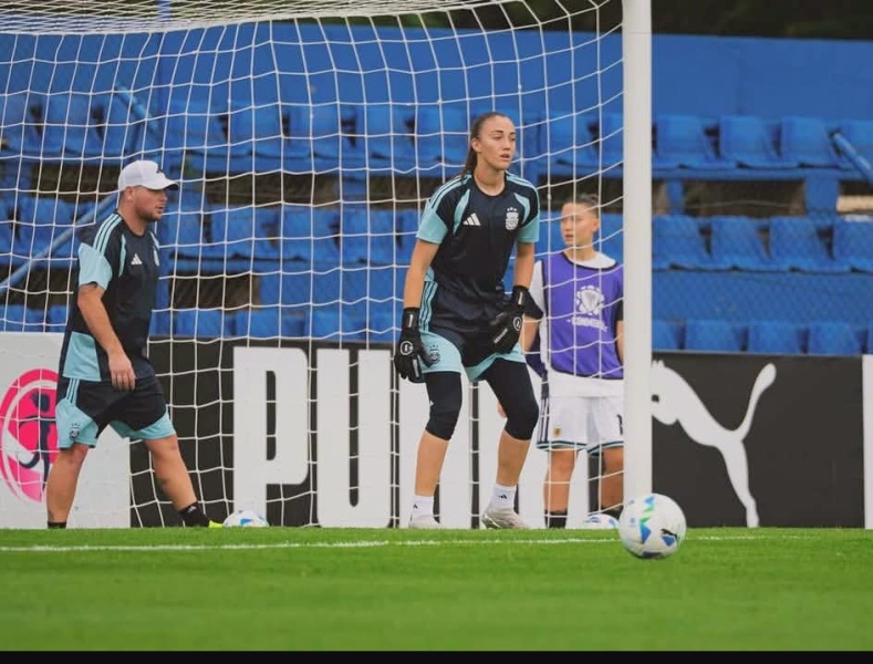 Juana Schipper al Mundial con la Selección Argentina Sub 20 